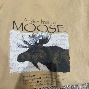 Vintage “Advice from a Moose” T